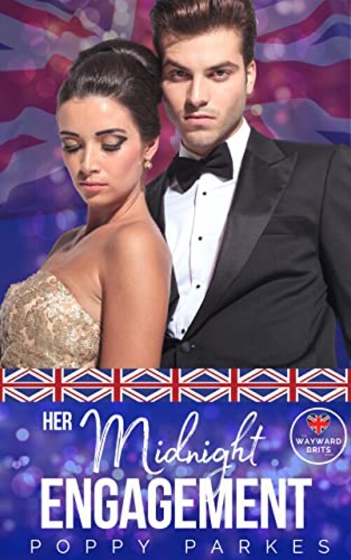 Book cover for "Her Midnight Engagement" by Poppy Parkes