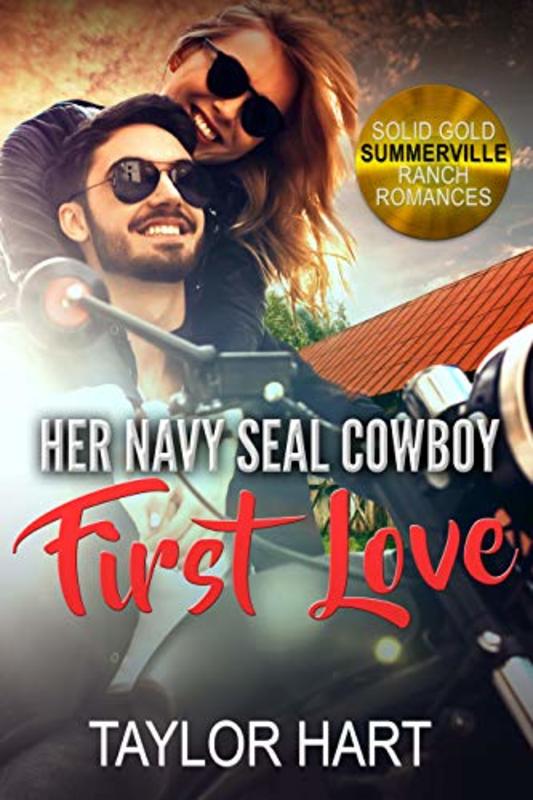 Book cover for "Her Navy SEAL Cowboy: First Love" by Taylor Hart