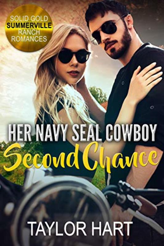 Book cover for "Her Navy SEAL Cowboy: Second Chance" by Taylor Hart