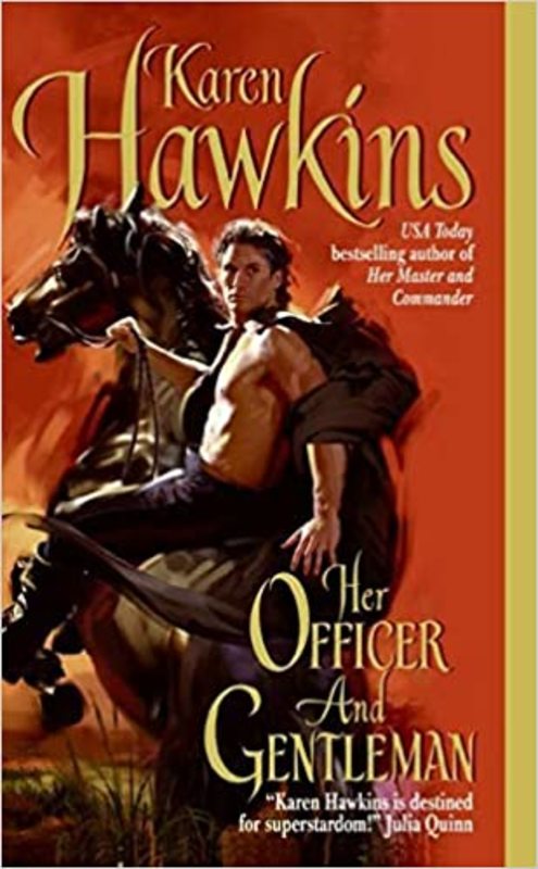 Book cover for "Her Officer and Gentleman" by Karen Hawkins