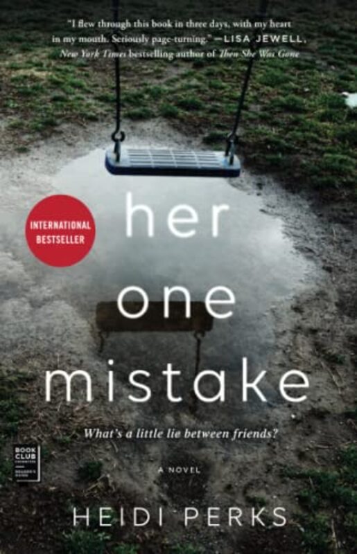 Book cover for "Her One Mistake / Now You See Me" by Heidi Perks