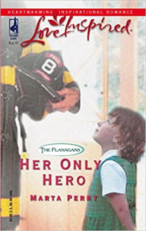 Book cover for "Her Only Hero" by Marta Perry