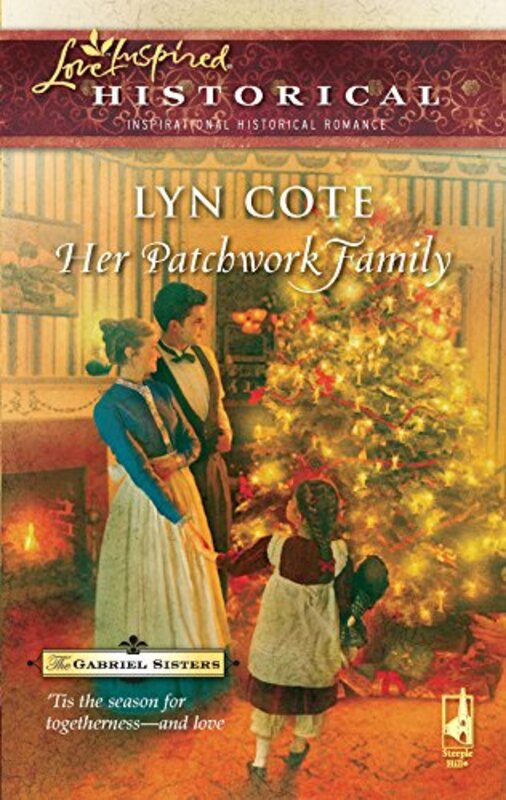 Book cover for "Her Patchwork Family" by Lyn Cote