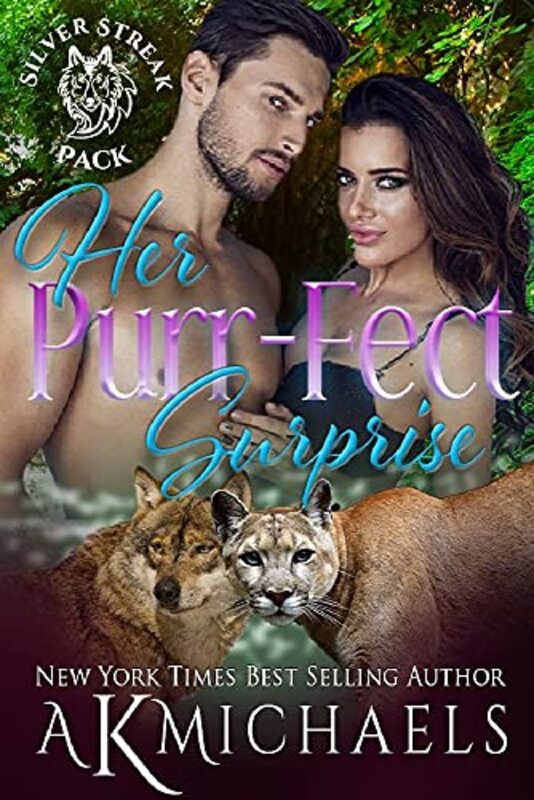 Book cover for "Her Purr-Fect Surprise" by AK Michaels