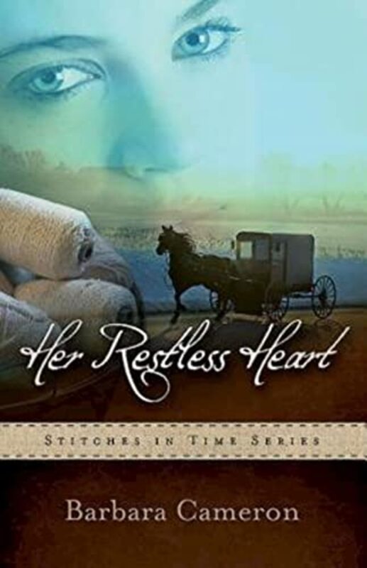 Book cover for "Her Restless Heart" by Barbara Cameron