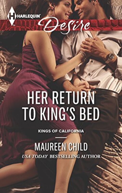 Book cover for "Her Return to King's Bed" by Maureen Child