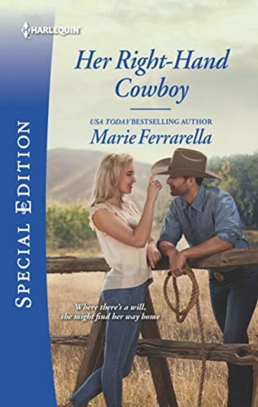 Book cover for "Her Right-Hand Cowboy" by Marie Ferrarella