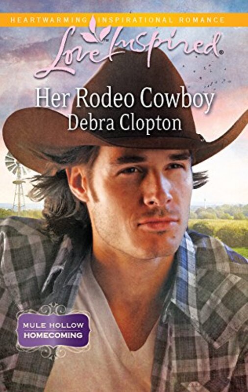 Book cover for "Her Rodeo Cowboy" by Debra Clopton