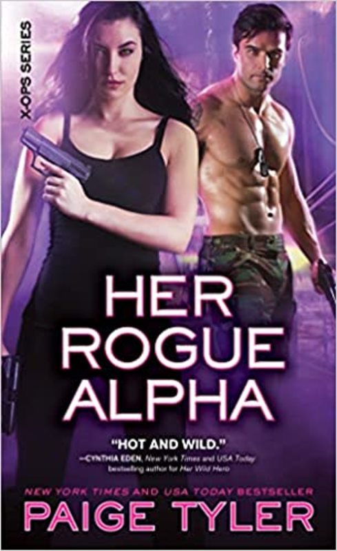 Book cover for "Her Rogue Alpha" by Paige Tyler