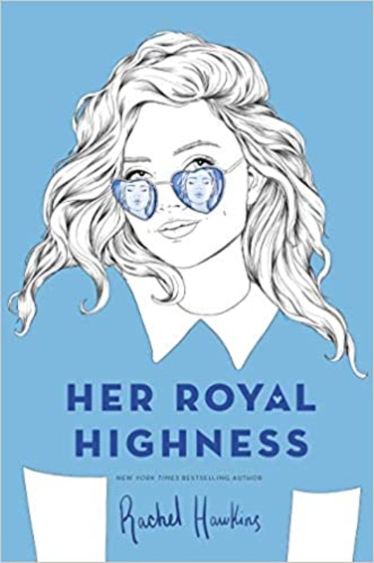 Book cover for "Her Royal Highness" by Rachel Hawkins