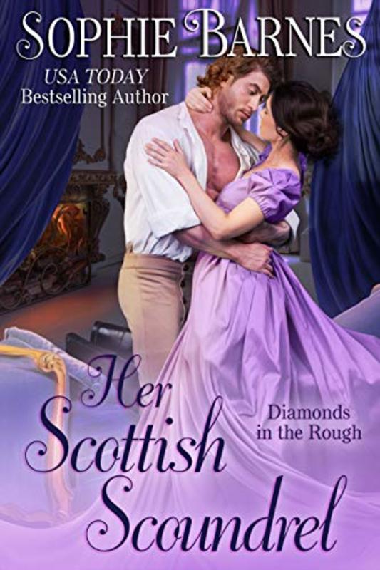 Book cover for "Her Scottish Scoundrel" by Sophie Barnes