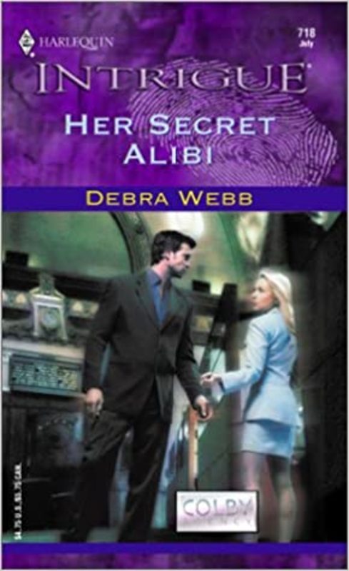 Book cover for "Her Secret Alibi" by Debra Webb