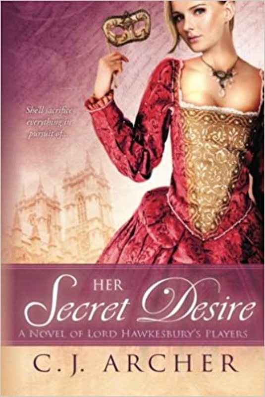 Book cover for "Her Secret Desire" by CJ Archer