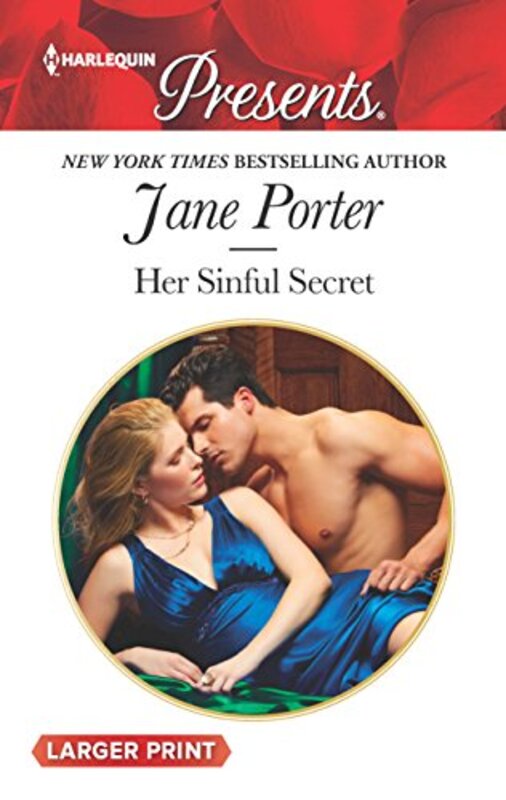 Book cover for "Her Sinful Secret" by Jane Porter