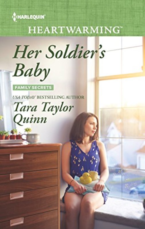 Book cover for "Her Soldier's Baby" by Tara Taylor Quinn