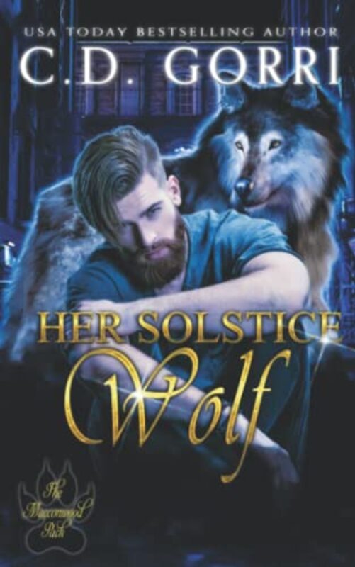 Book cover for "Her Solstice Wolf" by CD Gorri