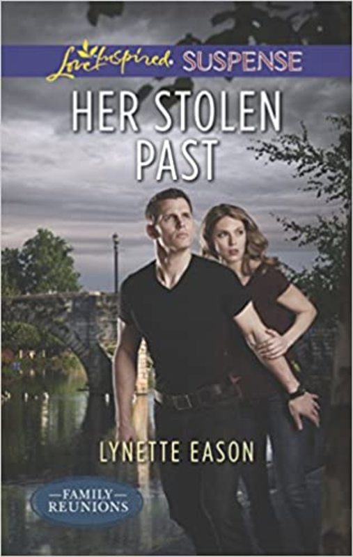 Book cover for "Her Stolen Past" by Lynette Eason