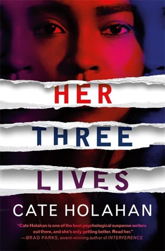 Book cover for "Her Three Lives" by Cate Holahan