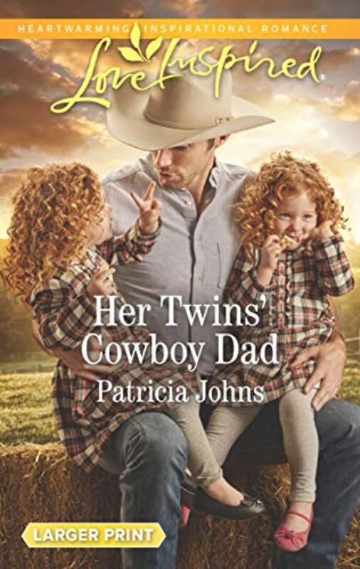 Book cover for "Her Twins' Cowboy Dad" by Patricia Johns