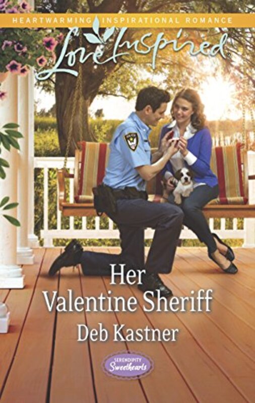 Book cover for "Her Valentine Sheriff" by Deb Kastner