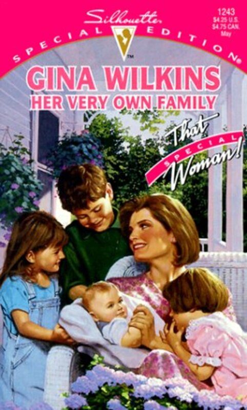 Book cover for "Her Very Own Family" by Gina Ferris Wilkins