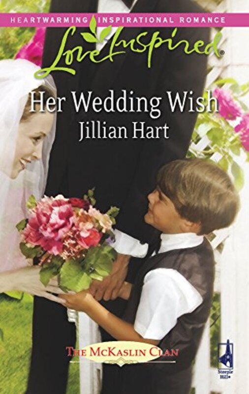 Book cover for "Her Wedding Wish" by Jillian Hart