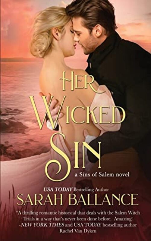 Book cover for "Her Wicked Sin" by Sarah Ballance