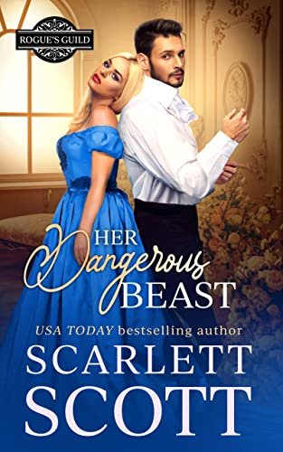 Book cover for "Her Dangerous Beast" by Scarlett Scott