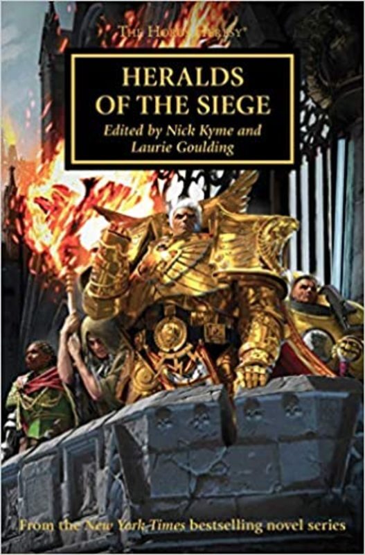 Book cover for "Heralds of the Siege" by Rob Sanders