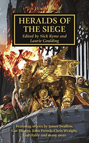 Book cover for "Heralds of the Siege" by James Swallow