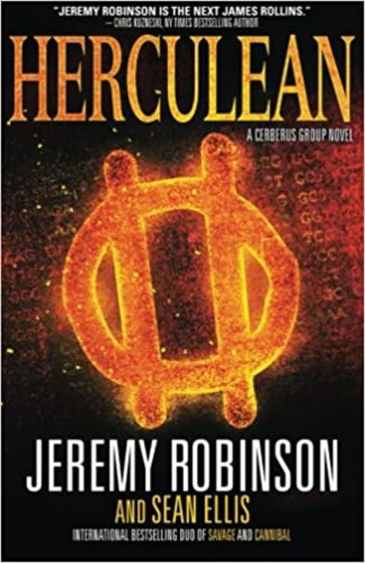 Book cover for "Herculean" by Jeremy Robinson