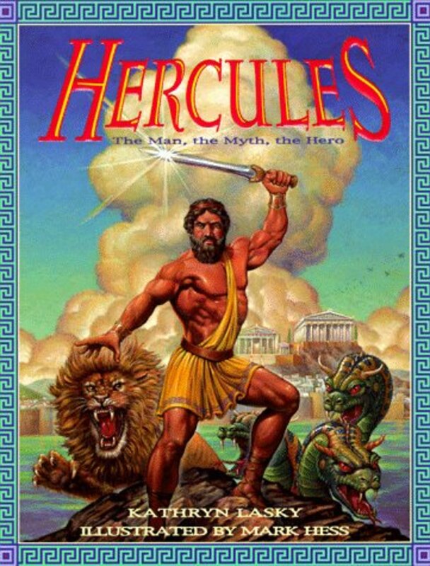 Book cover for "Hercules" by Kathryn Lasky