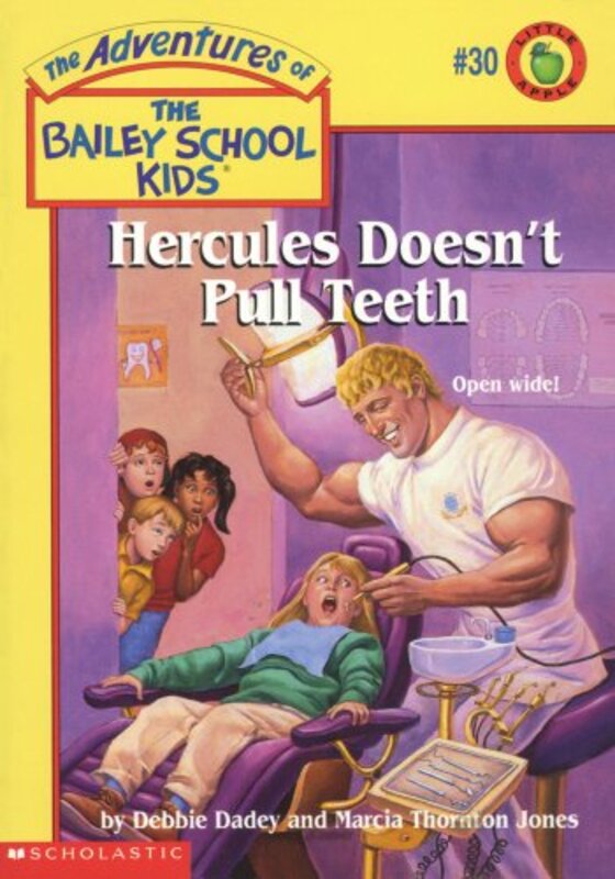 Book cover for "Hercules Doesn't Pull Teeth" by Marcia Thornton Jones