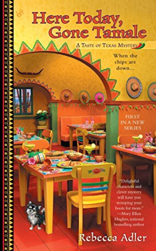 Book cover for "Here Today, Gone Tamale" by Rebecca Adler