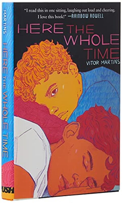 Book cover for "Here the Whole Time" by Vitor Martins
