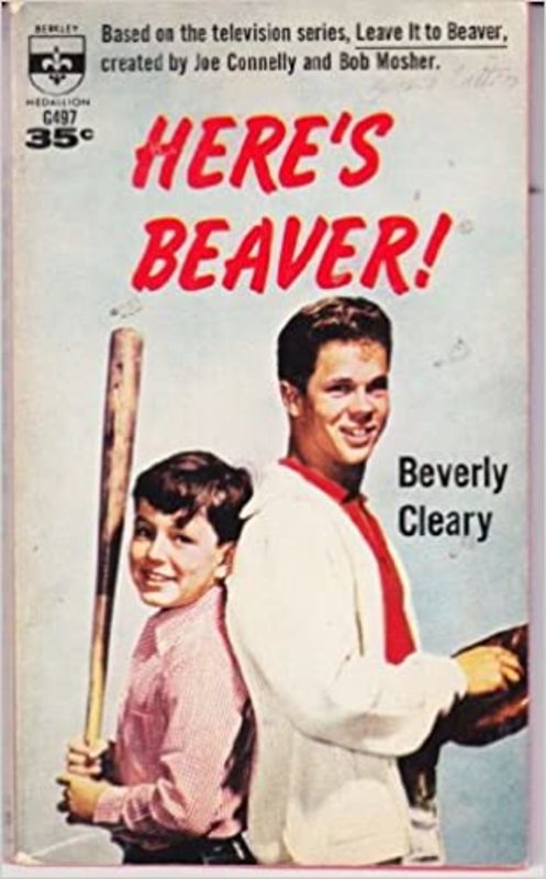 Book cover for "Here's Beaver!" by Beverly Cleary