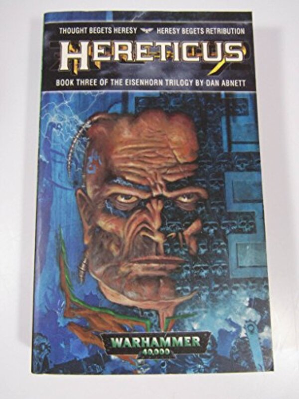 Book cover for "Hereticus" by Dan Abnett