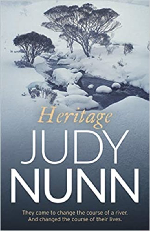 Book cover for "Heritage" by Judy Nunn