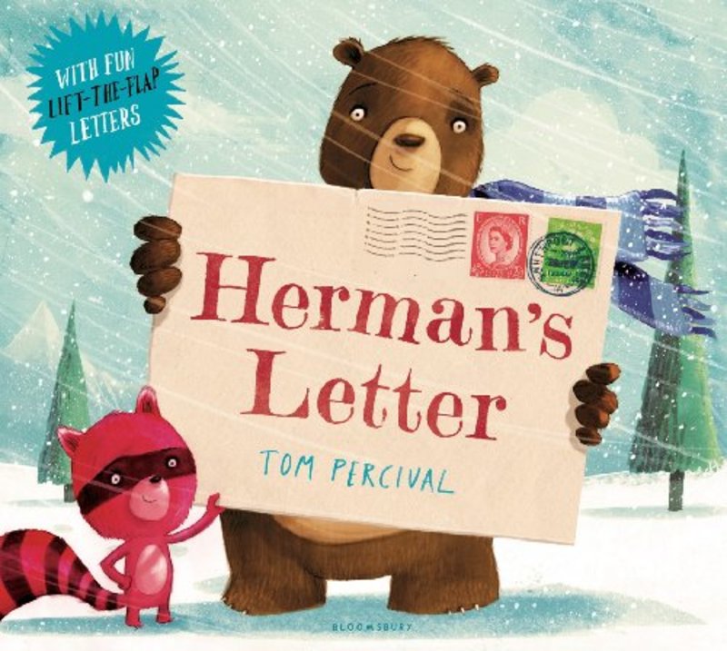Book cover for "Herman's Letter" by Tom Percival