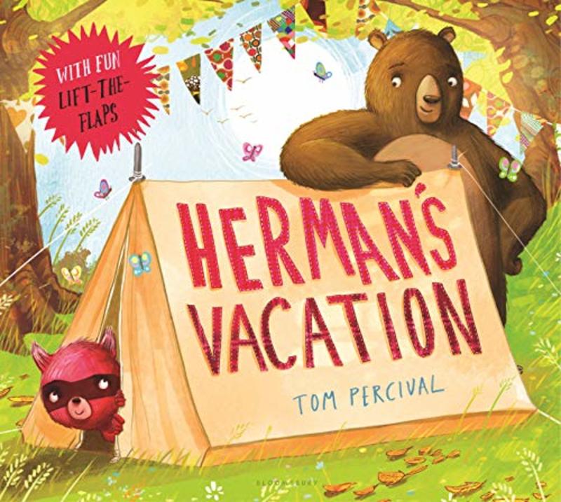 Book cover for "Herman's Vacation" by Tom Percival