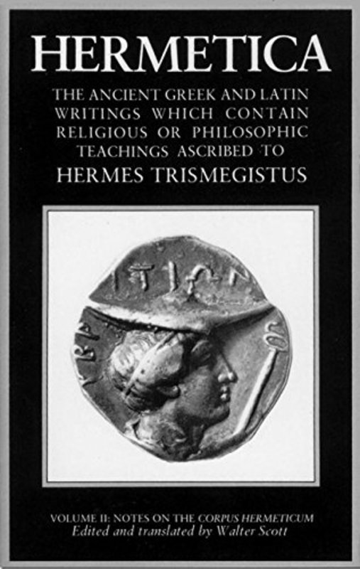 Book cover for "Hermetica, Vol. 2" by Sir Walter Scott