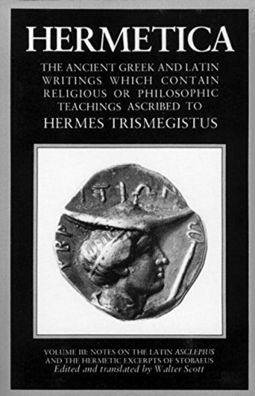 Book cover for "Hermetica, Vol. 3" by Sir Walter Scott