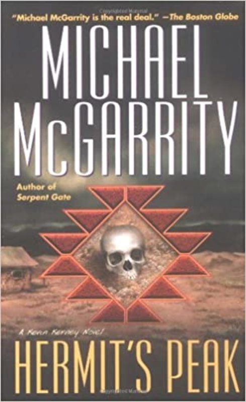 Book cover for "Hermit's Peak" by Michael McGarrity