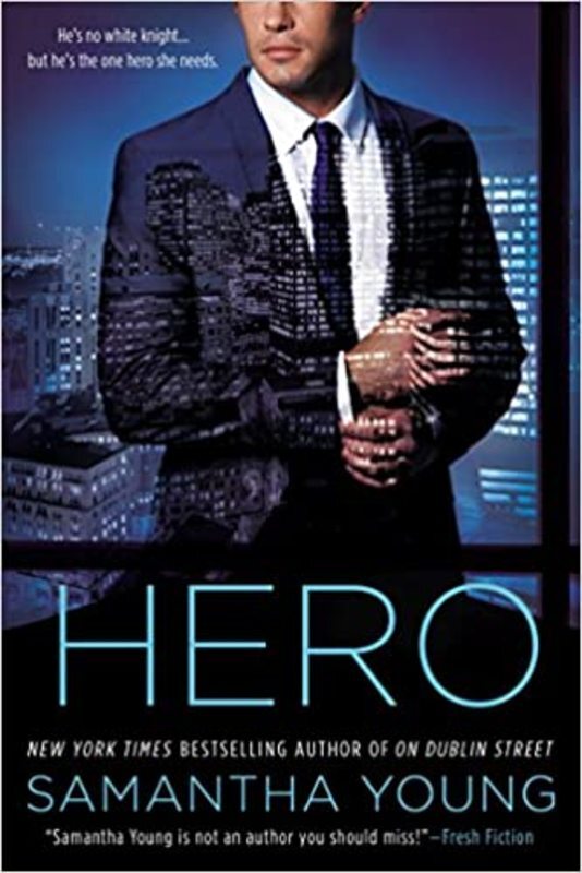 Book cover for "Hero" by Samantha Young
