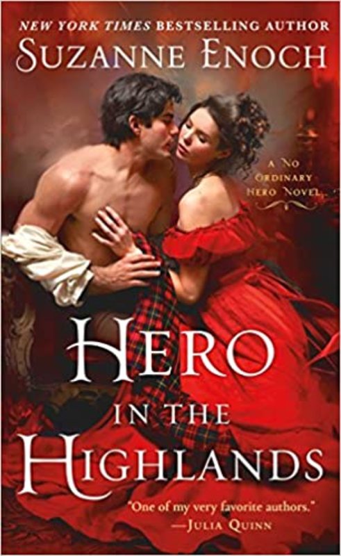 Book cover for "Hero in the Highlands" by Suzanne Enoch