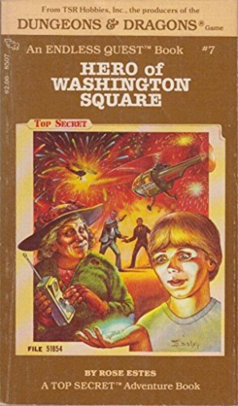 Book cover for "Hero of Washington Square" by Rose Estes