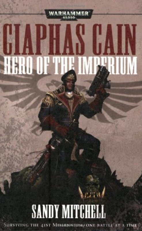 Book cover for "Hero of the Imperium" by Sandy Mitchell
