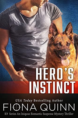 Book cover for "Hero's Instinct" by Fiona Quinn