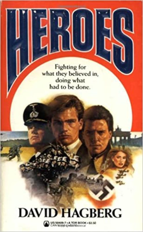 Book cover for "Heroes" by David Hagberg