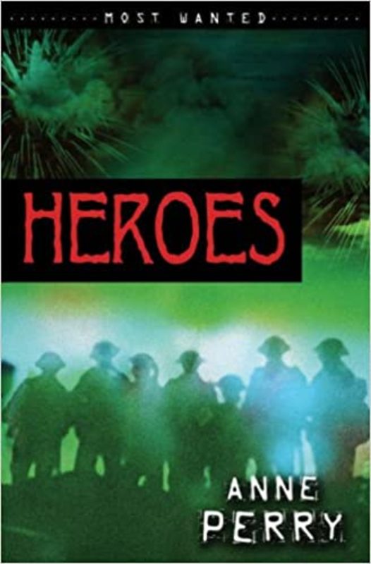 Book cover for "Heroes" by Anne Perry